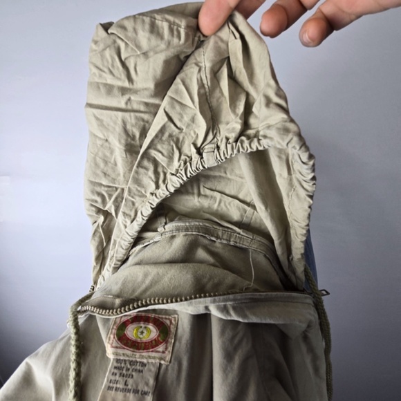 Vintage 80’s Banana Republic Safari Photographer Khaki Pocket Vest Mens Large - Picture 11 of 12